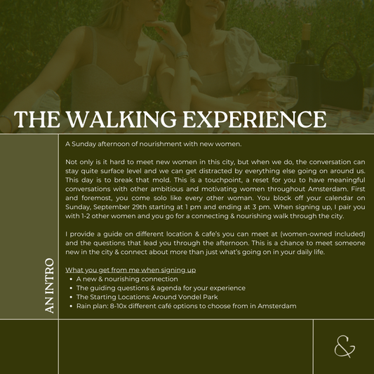 The Walking Experience (Fall 2024)