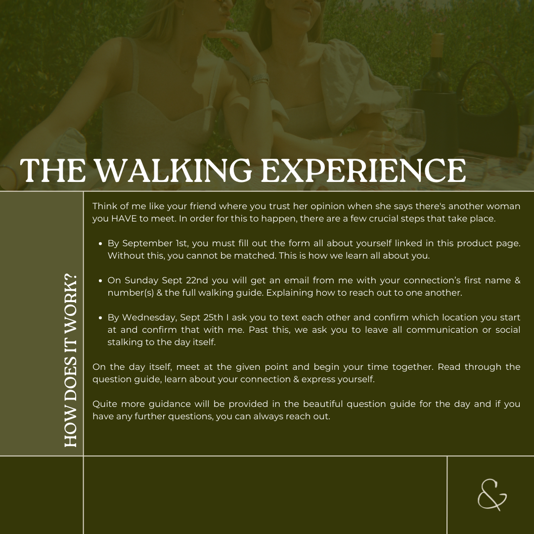 The Walking Experience (Fall 2024)