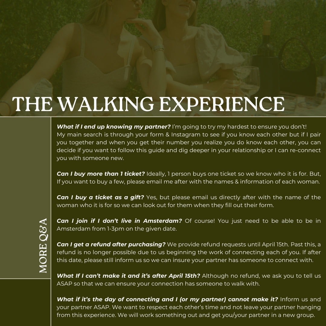 The Walking Experience (Spring Edition 2024)